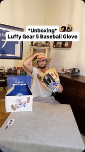 64K views · 2.7K reactions | Unboxing the Gear 5 Monkey D. Luffy Baseball Glove‍☠️⚾️ - - - #onepiece #baseball #unboxing | Reese Alexiades | Facebook