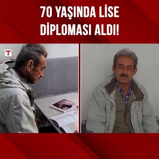 A 70-Year-Old Retiree Who Graduated from High School is Preparing for the University Exam! #Shorts