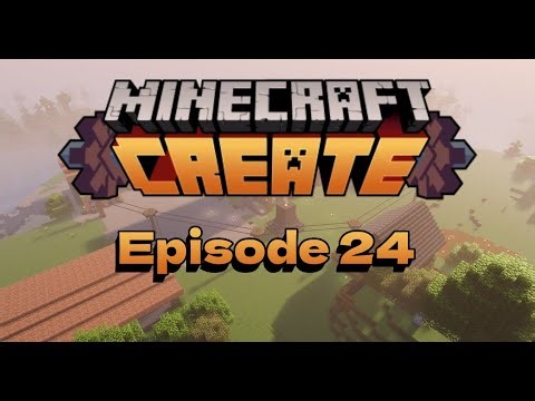 Minecraft CREATE Die Förderbänderfabrik Let's Play Episode 24 Deutsch
