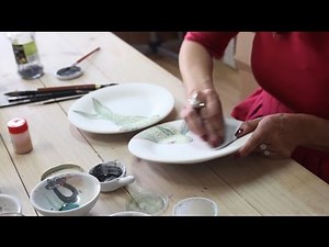 Tutorial: Cómo decorar tus piezas de cerámica por Nuria Blanco
