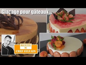 Cold icing for cake and dessert - Recipe by Chef Sylvain