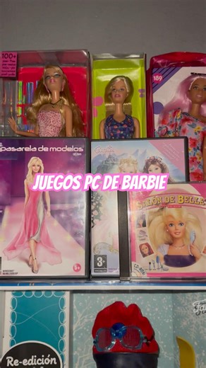 Juegos PC de Barbie💖 #retrogames #retrogaming #pcgames #barbie #mattel