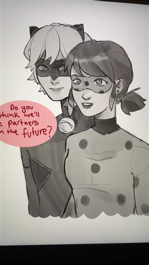 Future Ladybug and Cat Noir Fanart - Imagining the Future of Ladybug and Chat Noir