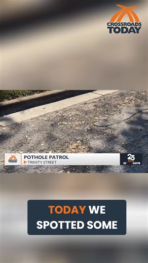 5.7K views · 12 reactions | Bridge and Trinity Streets are causing commute chaos. Let us know! Email us a picture or video at staff@crossroadstoday.com. #Potholes #RoadProblems #Commute #LocalNews | Crossroads Today | Facebook