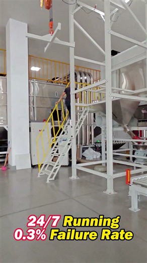 24/7 Running｜0.3% Failure Rate #plastic #machine #feeding #loading #factory #conveying