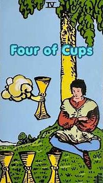 Four of Cups Tarot Card Meaning | Tarot Archetype Series