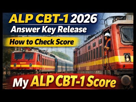 ALP CBT 1 Answer Key 2026 | Raw Score Ela Check Cheyali 🔥 | Na Score Enta? Full Process in Telugu