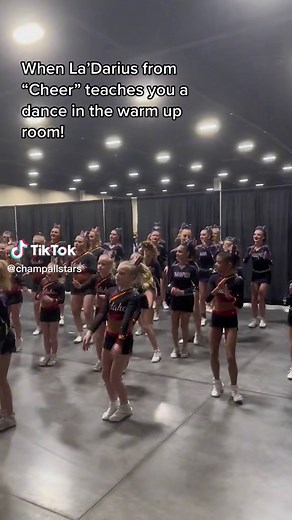 Fun Cheer Warm-up with La’Darius | Dance Lessons and Stunts