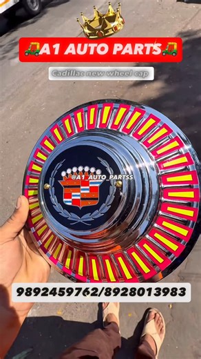 IQBAL SAYYED on Instagram: "🛞🔥Cadillac new wheel cap for auto DM FOR MORE INFORMATION #cadillac #a1_auto_partss #reelsinstagram #advertising #feed"
