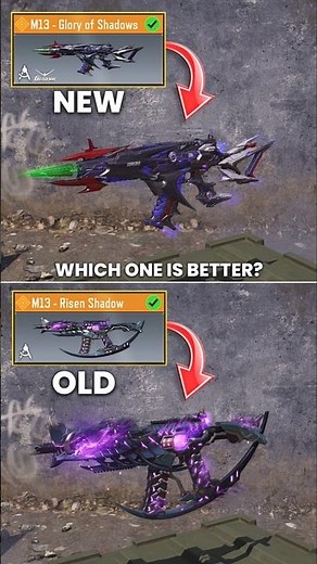 New vs Old Legendary M13 in CODM
