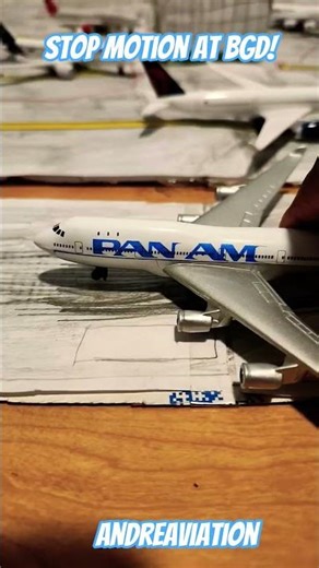 First time doing stop motion! #aviation #fypシ #stopmotion