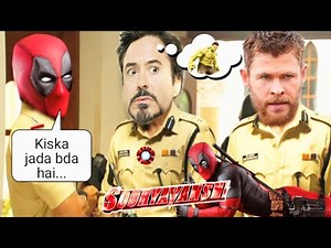 Sooryavanshi Thor ft Deadpool, Ironman & Tobey Maguire🕷️🕸️ | Avengers x Sooryavanshi