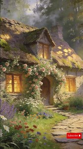 4K Enchanted Woodland Cottage TV Screensaver