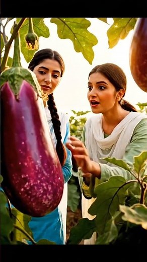 Village Girls & Football Size Baingan | Funny Urdu Story #urdukahanighar