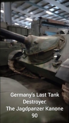 Germany's Last Tank Destroyer: The Jagdpanzer Kanone 90