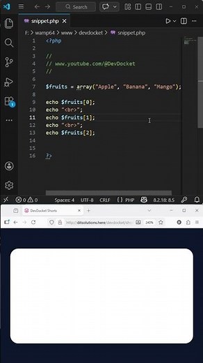 PHP Arrays Made Simple – Access Values Like a Pro 🔥