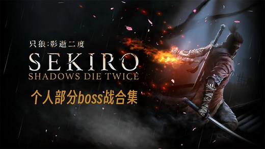 【只狼：影逝二度】个人部分boss战纪念合集