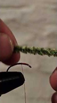 Fly tying tutorial for wiggles the worm fly