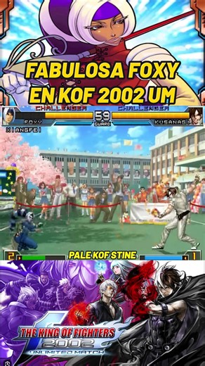 kof 2002 um Foxy #videogames #retrogaming #arcade #KOF #videogaming #retrogames #arcadegames | Fightcade Arcade en linea