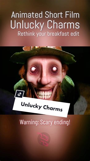 Short Film: Unlucky Charms. #luckycharms #unluckycharm #cgiedit #shortfilm #shortanimation #coryxkenshin #luckycharms #melodysheep #breakfast #eeriestories #eeriestory #scaryatories #scaryatories #breakfast #leprechaun