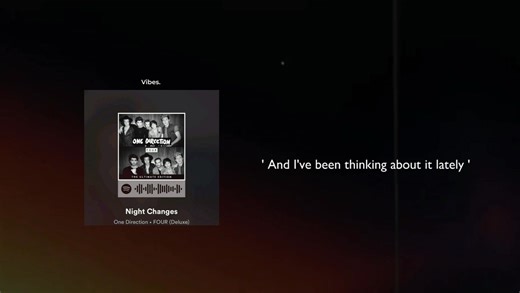Night Changes - One Direction | 𝐕𝐢𝐛𝐞𝐬.