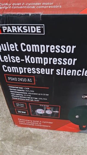 Compressor Parkside PSKO 2410 A1 - sale p