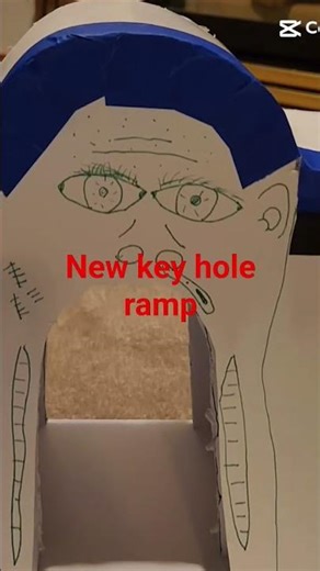 New keyhole ramp