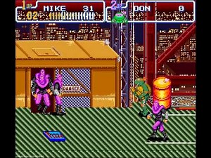 Teenage Mutant Ninja Turtles IV: Turtles in Time (SNES)