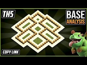 The ULTIMATE TH5 HYBRID/TROPHY[defense] Base 2021!! Town Hall 5 Hybrid Base Design - Clash of Clans