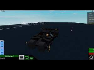 tutorial 🔨 Plane Crazy - batmobile tumbler