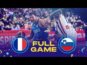 France v Slovenia | Full Basketball Game | FIBA EuroBasket 2022