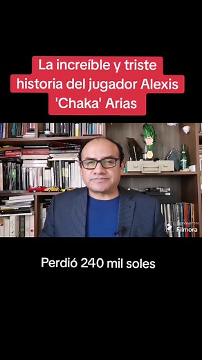 Alexis Arias pierde 240 mil soles por Braulio Rojas