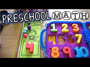 PRESCHOOL MATH ACTIVITY | Counting to 10