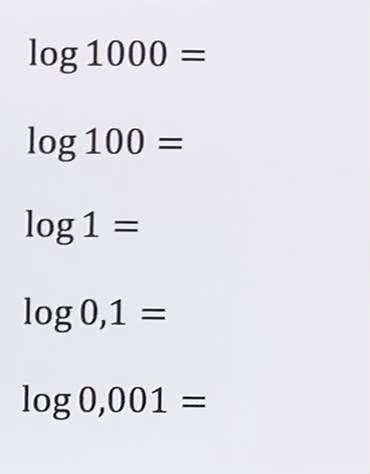 Entendendo Logaritmos Decimais