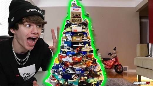 Beyond the Baubles: The Shocking Holiday Trend of Decorating Your Tree With Sneakers.