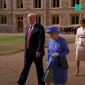 554K views · 145 reactions | Donald Trump has become the latest in a long line of U.S. presidents to meet Queen Elizabeth. | HuffPost UK | Facebook