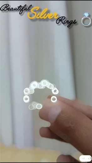 Simple Silver Ring Design For Girls ✨#shortsfeed #silverring #rings