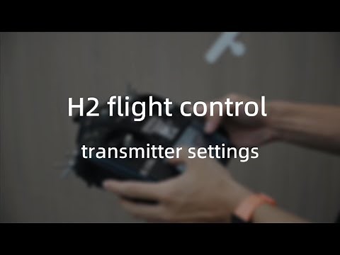 H2 Autopilot system transmitter setting teaching