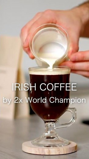 Irish Coffee - 2x World Champion's recipe! 🏆🏆