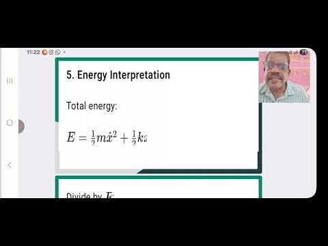 CM60 #Phase curves of a simple harmonic oscillator, classical mechanics chaos MSc ‪@kasolaman‬