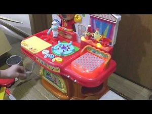 Anpanman Kitchen Show アンパンマン おもちゃ ピカピカいっしょにおりょうりショー★しょくぱんまんをオーブンで！アニメ