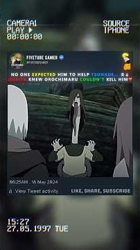 Orochimaru Saved Tsunade 🤯🔥