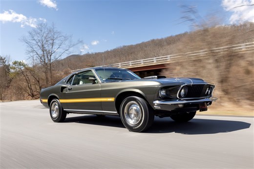 No Reserve: 1969 Ford Mustang Mach 1 428 Super Cobra Jet 4-Speed