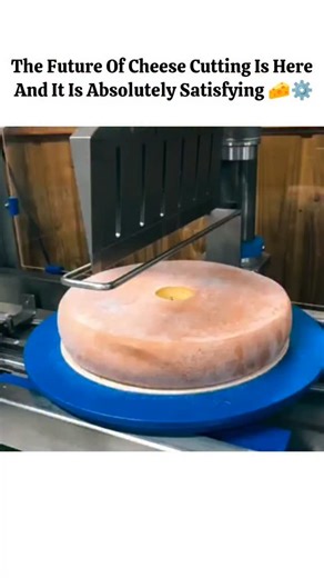 Daily Diction on Instagram: "Precision Engineering Meets Cheese Art Witness The Most Satisfying Automatic Cheese Slicing Process Ever 🧀✨ #CheeseLover #IndustrialDesign #SatisfyingVideo #Tech#KitchenGadgets ​🧀 Perfect Portions? 🔪 Watch This High-Precision Automatic Slicer Master The Art Of Cheese Cutting INSTANTLY! ⚙️ Cutting through a massive, dense cheese wheel with manual tools often leads to uneven slices and waste. But with this advanced industrial slicer, every cut is calculated and exec