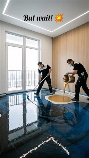👉 Don’t Blink… This Floor Transformation Is Insane 🤯#transformation #epoxyfloor