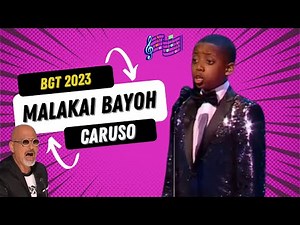 Malakai Bayoh's Astounding 'Caruso' Performance on BGT 2023 A Star in the Making!