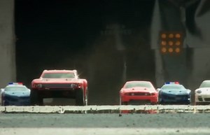 Best R/C car chase video ever