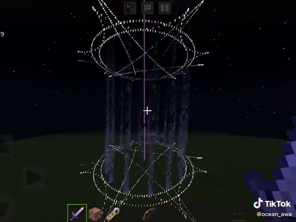 Building a Magical Circle in Minecraft