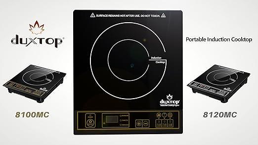 Duxtop 1800W Portable Induction Cooktop 8100MC\/8120MC