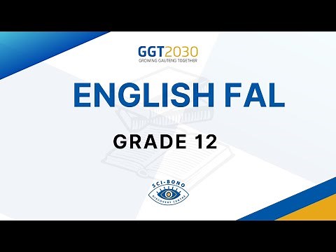 ENGLISH FAL GRADE 12 : PAPER 3 REVISION